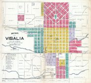 Visalia, Tulare County 1892
